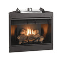 Empire Keystone 34 Inch B-Vent Deluxe Flush Face Natural Gas Fireplace with Electronic Valve Front View
