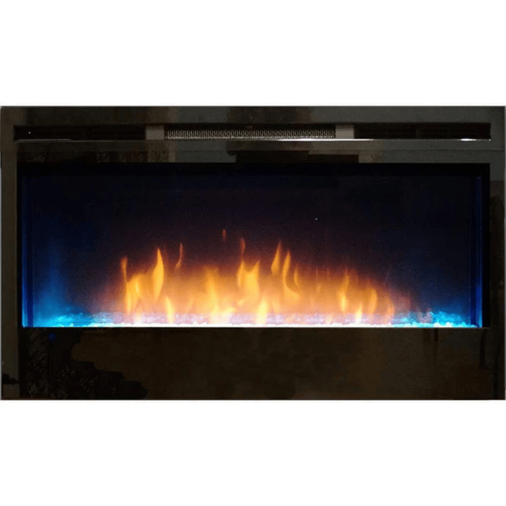 Empire Nexfire 34 Inch Linear Electric Fireplace Attached