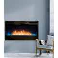 Empire Nexfire 34 Inch Linear Electric Fireplace Attached