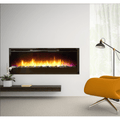 Empire Nexfire 50 Inch Linear Electric Fireplace Attached