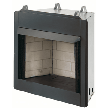 EverWarm 36 Inch Vent Free Clean Face Firebox with Refractory Liner Side View