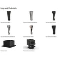 Ironstrike Grandview 300 Freestanding Wood Burning Stove Legs