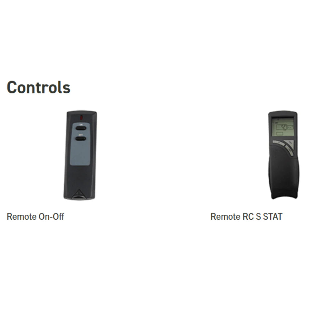 Ironstrike Serefina 17,500-28,000 BTU Cast Iron Direct Vent Freestanding Gas Stove Remotes