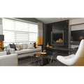 Kingsman ZCV39 39 Inch Clean View Zero Clearance Direct Vent Heater Rated Proflame 2 Gas Fireplace in IPI Ignition Atatched