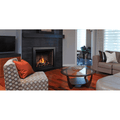 Kingsman ZCV34 34 Inch Clean View Zero Clearance Direct Vent Gas Fireplace in Millivolt Ignition Attached