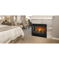 Majestic Right/Left Corner 36 Inch Top/Rear Direct Vent Natural Gas Fireplace with IntelliFire Touch Ignition System Atatched