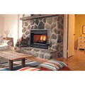 Majestic Sovereign Heat Circulating Wood Burning Fireplace Attached