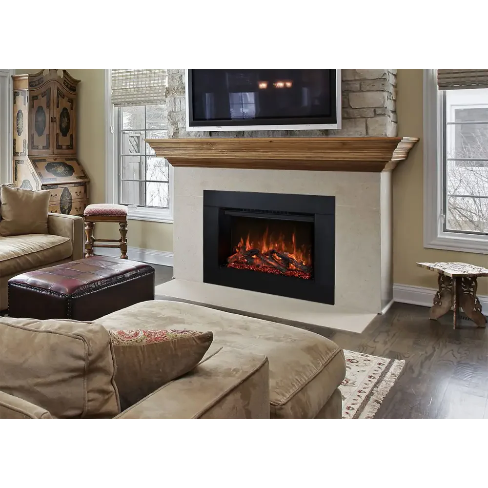 Modern Flames 36 Inch RedStone Built In Electric Fireplace Attached