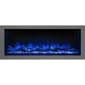 Modern Flames 44 Inch Landscape Pro Multi Linear Electric Fireplace Blue Flame