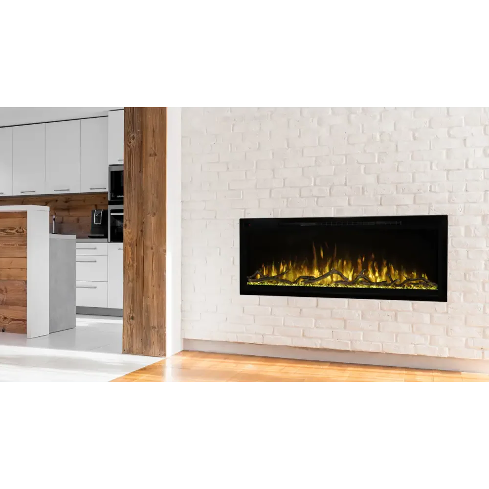 Modern Flames 50 Inch Spectrum Slimline Recessed/Wall Mount Electric Fireplace Attached