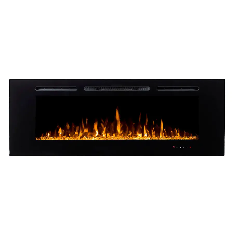 Modern Flames 60 Inch Challenger Recessed/Wall Mount Electric Fireplace Attached