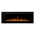 Modern Flames 60 Inch Challenger Recessed/Wall Mount Electric Fireplace Front View