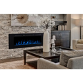 Modern Flames 60 Inch Challenger Recessed/Wall Mount Electric Fireplace Attached