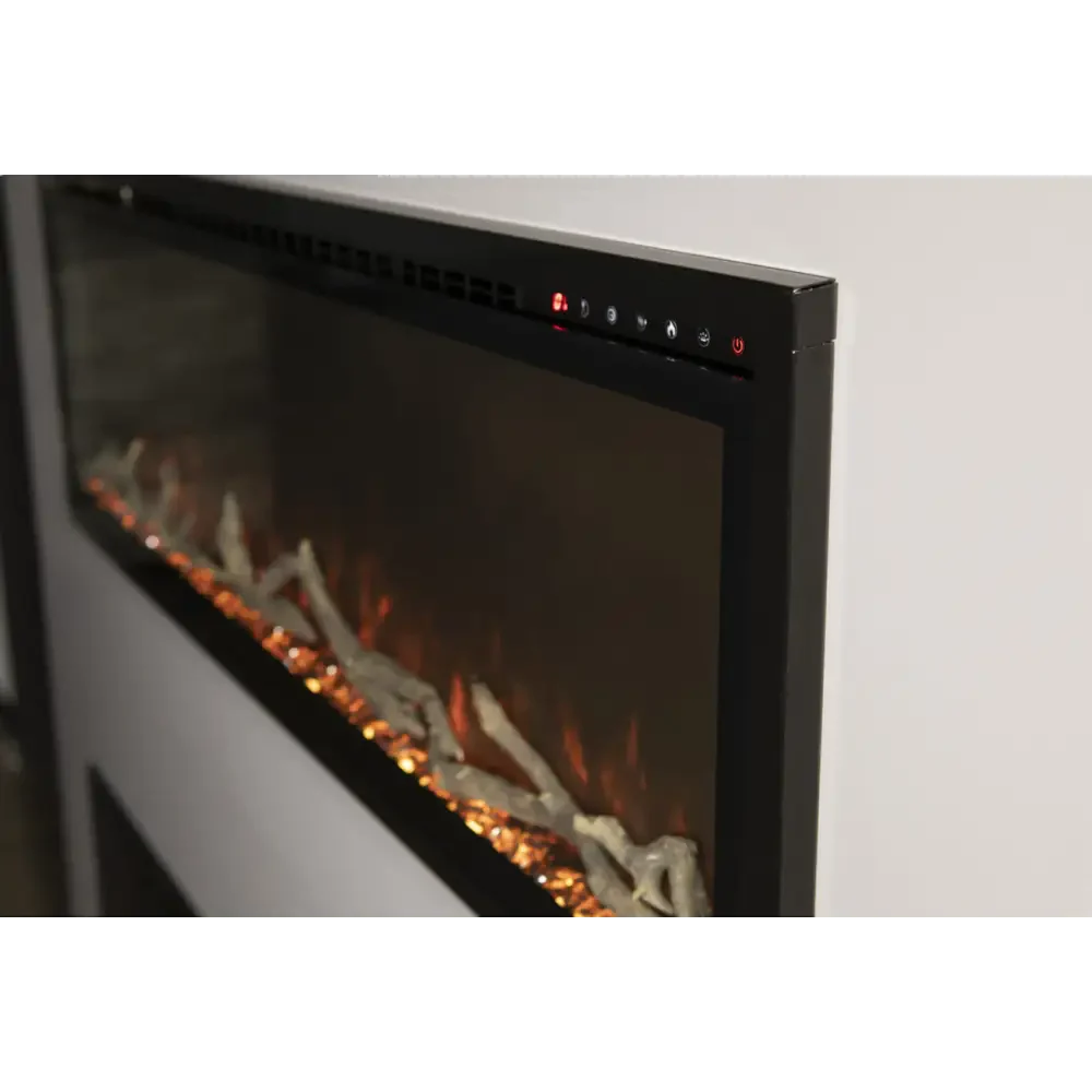 Modern Flames 60 Inch Spectrum Slimline Recessed/Wall Mount Electric Fireplace Attached