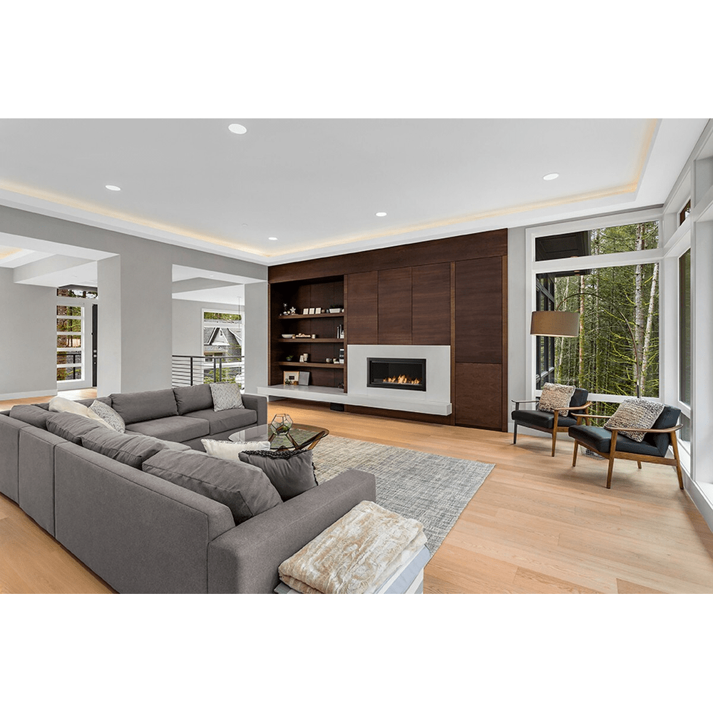 Monessen 42 Inch Artisan Reduced BTU Vent Free Linear Gas Fireplace with IPI Plus Attached