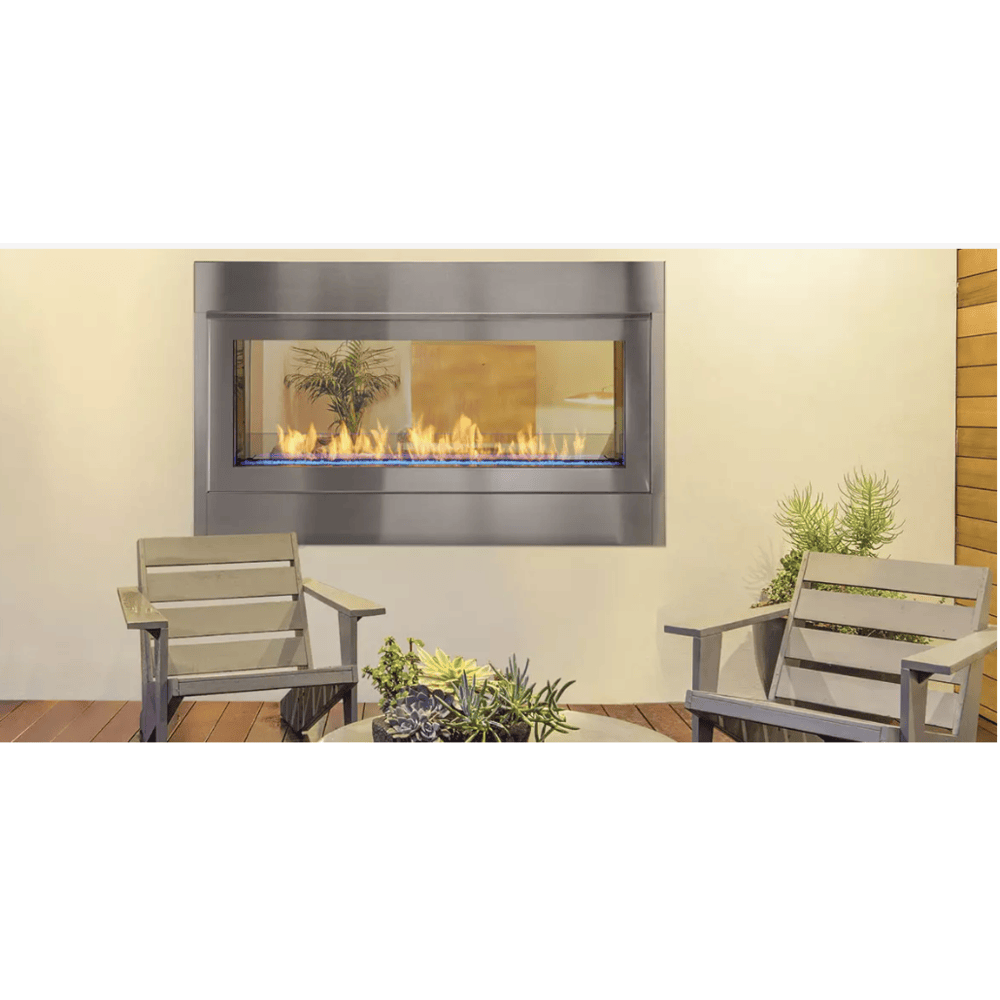 Monessen 48 Inch Artisan Vent Free See-Through Linear Gas Fireplace with IPI Plus Ignition Attached 2