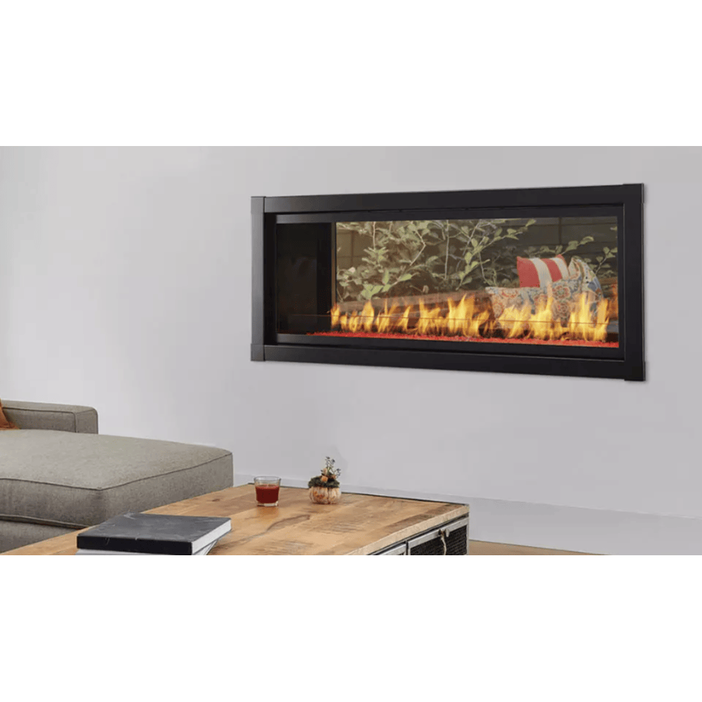 Monessen 48 Inch Artisan Vent Free See-Through Linear Gas Fireplace with IPI Plus Ignition Attached 1
