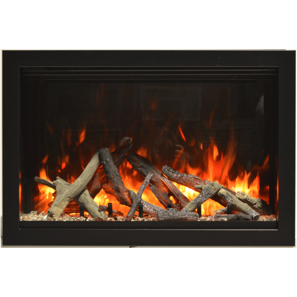 Remii 44 Inch Classic Lumina Electric Fireplace w/ Logs