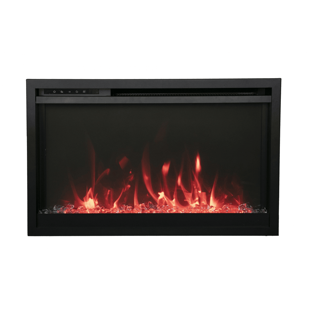 Remii 26 Inch Classic Slim Smart Electric Fireplace Attached