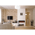 Remii 30 Inch BAY-SLIM Series 3 Sided Electric Fireplace Attached 1