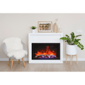 Remii 30 Inch Smart Electric Fireplace Attached