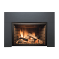 Sierra Flame 30 Inch Deluxe Ceramic Brick Panelling Direct Vent Insert Gas Fireplace Front View