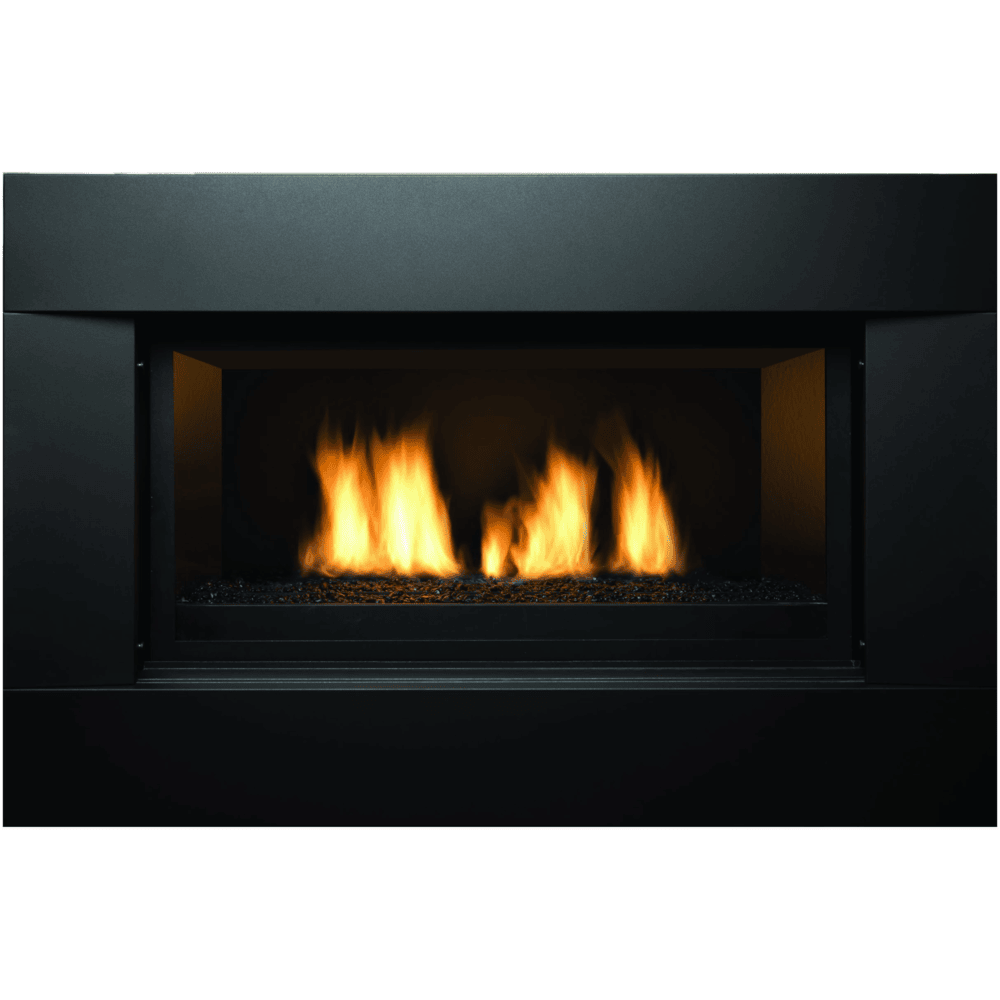 Sierra Flame 36 Inch Newcomb Direct Vent Linear Gas Fireplace Front View