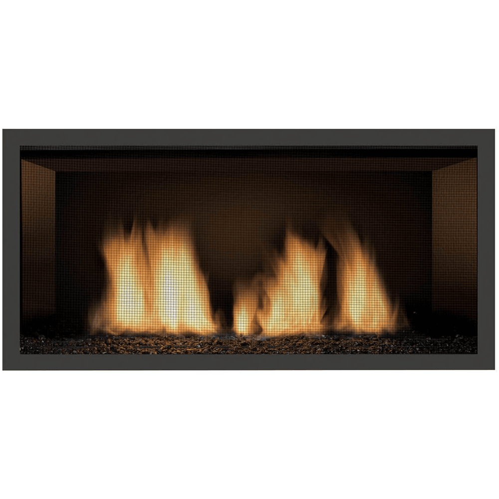 Sierra Flame 36 Inch Newcomb Direct Vent Linear Gas Fireplace w/ screen