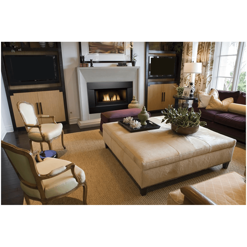 Sierra Flame 36 Inch Newcomb Direct Vent Linear Gas Fireplace Attached