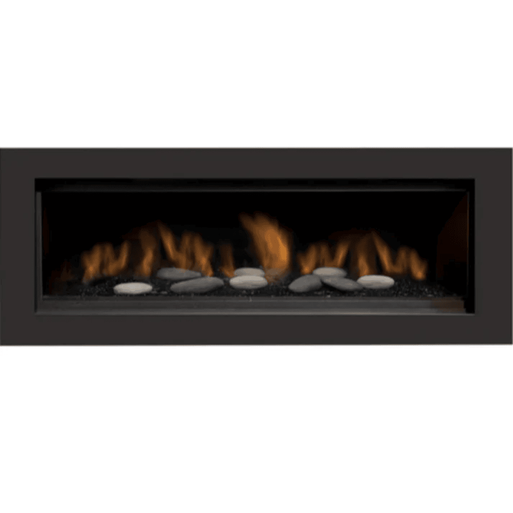 Sierra Flame 45 Inch Bennett Direct Vent Linear Gas Fireplace Front View
