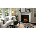 SimpliFire 30 Inch Traditional Built-In Electric Fireplace Attached 2