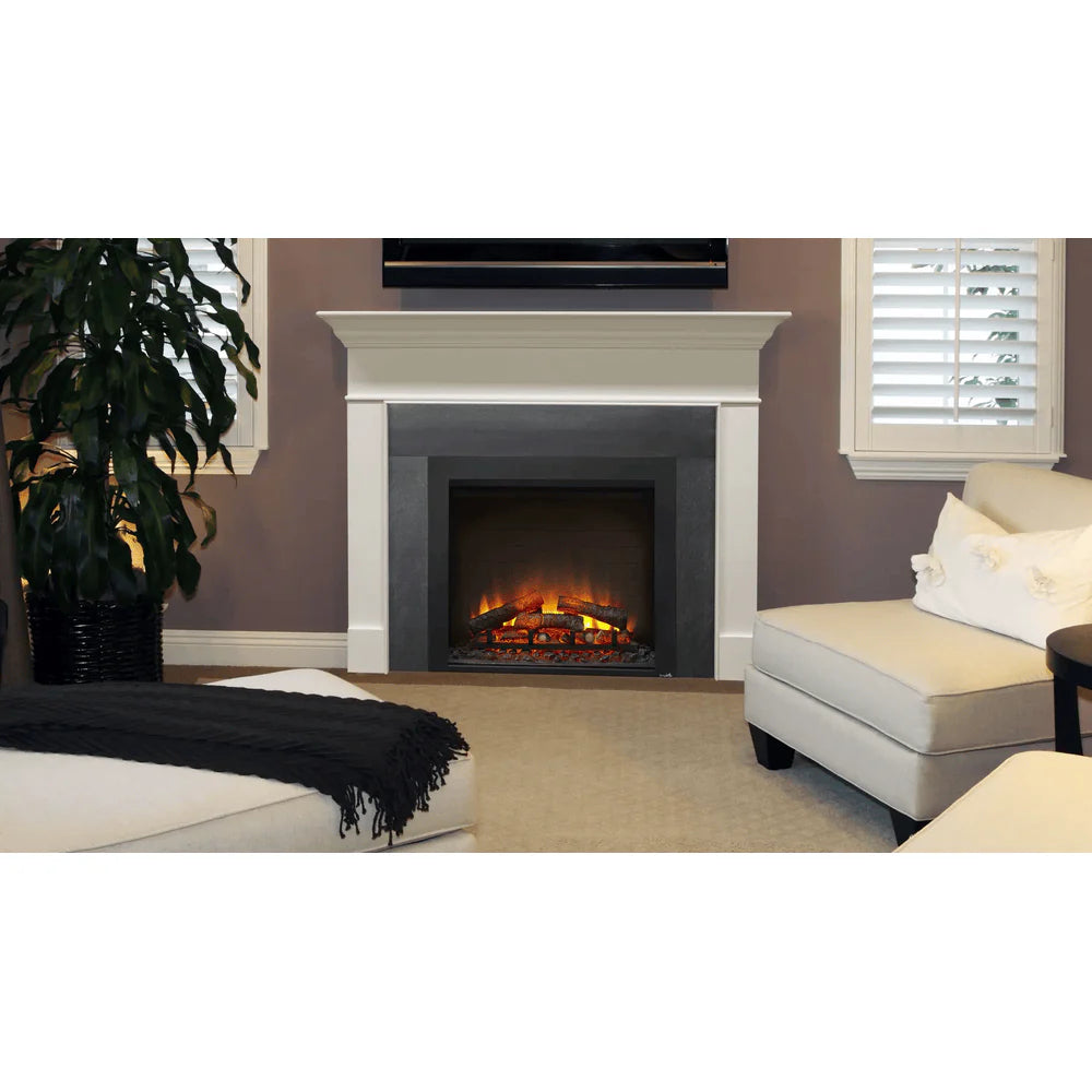 SimpliFire 36 Inch Built-In Firebox Attached