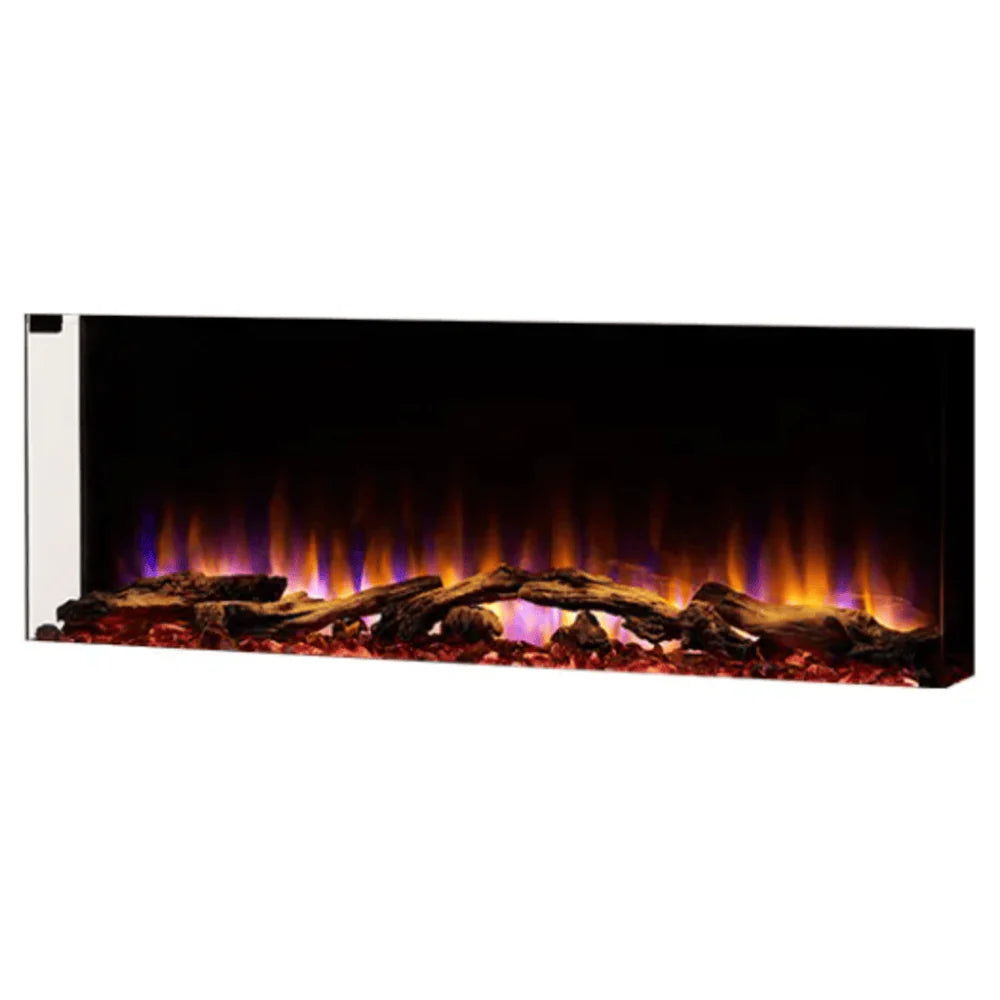 SimpliFire 43 Inch Scion Trinity 3-Sided Linear Built-In Electric Fireplace Front View