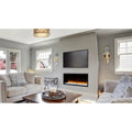 SimpliFire 43 Inch Scion Linear Built-In Electric Fireplace Attached