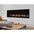 Superior DRL4000 Series Linear Contemporary Direct Vent Gas Fireplace in Electronic Ignition 84 Inch