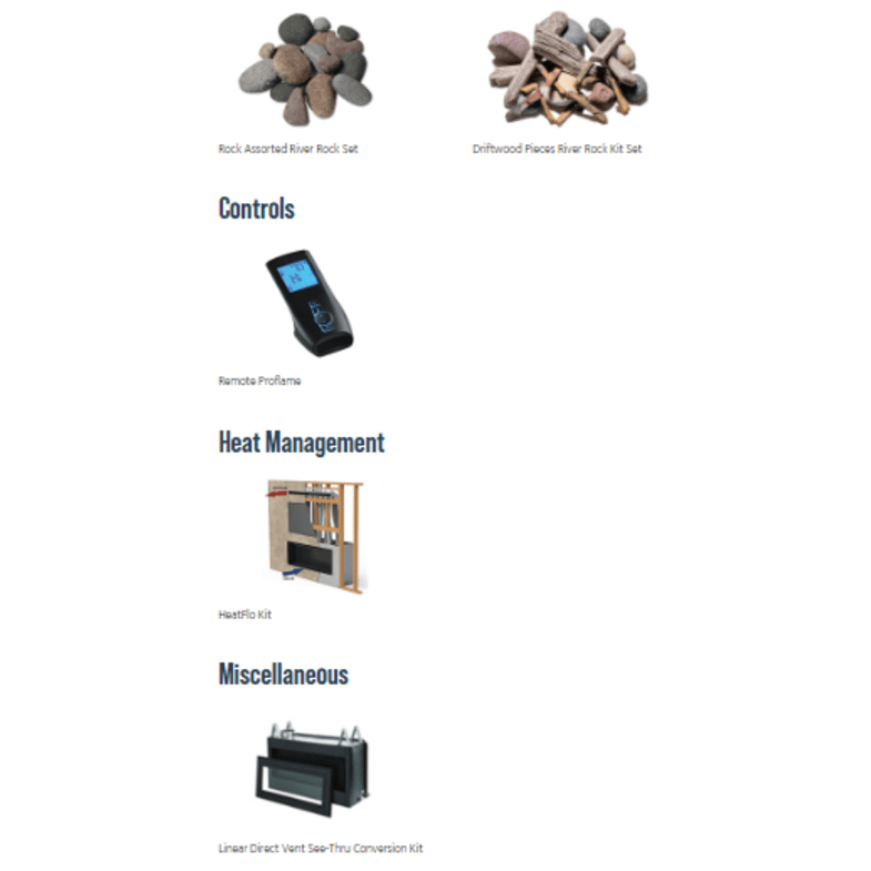 Superior DRL6000 Series 84 Inch Linear Contemporary Direct Vent Natural Gas Fireplace in Electronic Ignition Options