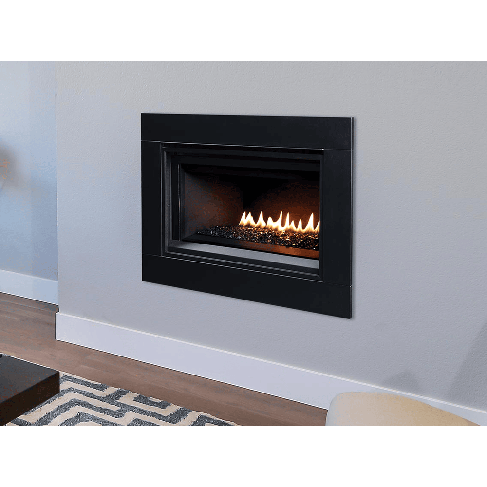 Superior DRL2000 Series Linear Contemporary Clean Faced Direct Vent Natural Gas Fireplace with Electronic Ignition Attached