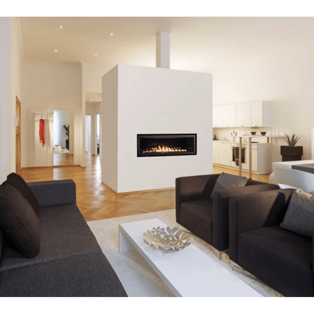 Superior DRL3042 42 Inch Linear Direct Vent Propane Fireplace in Electronic Ignition Attached