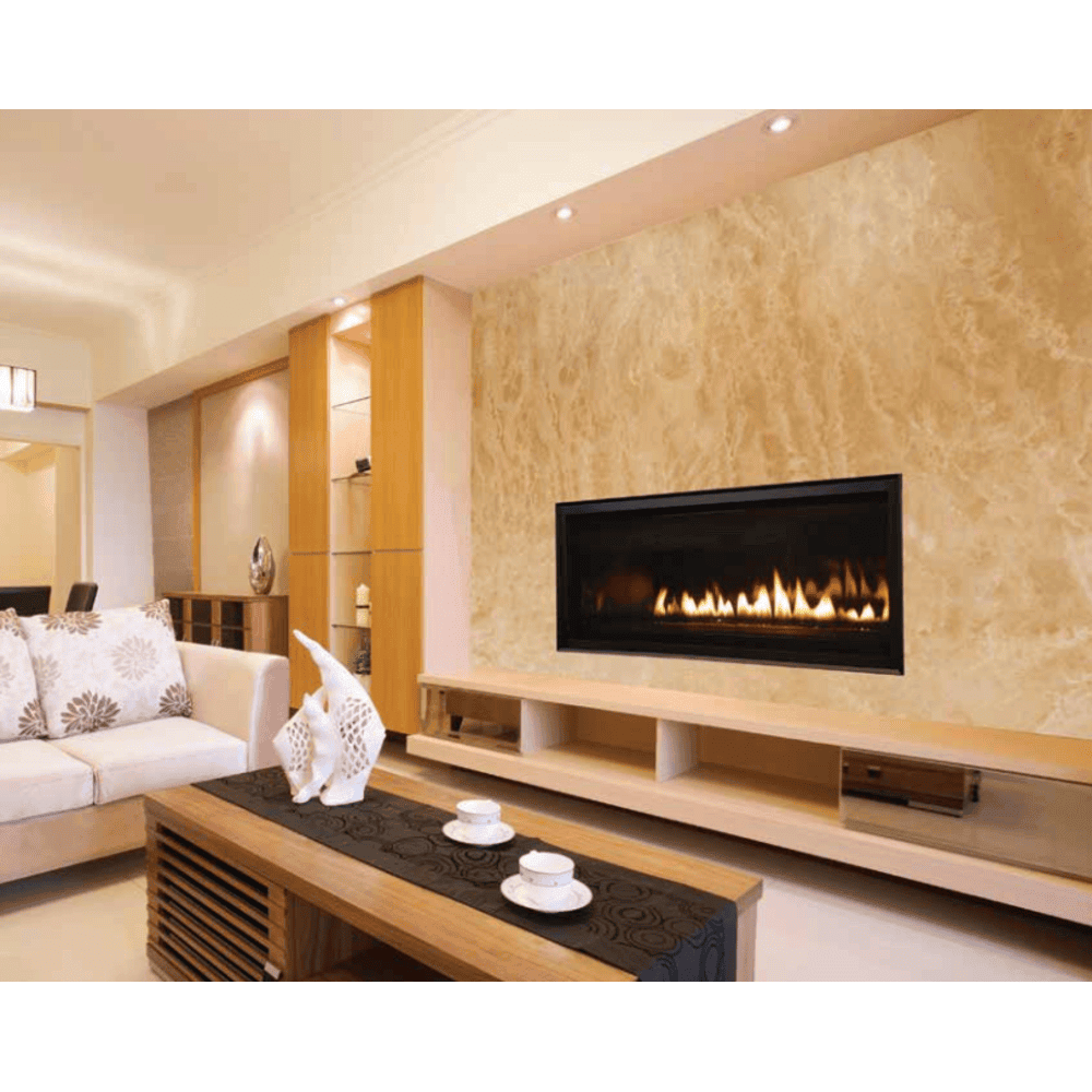 Superior DRL3054 54 Inch Linear Direct Vent Gas Fireplace in Electronic Ignition Attached