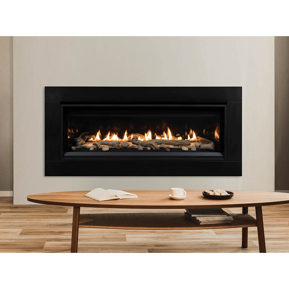 Superior DRL3500 Series 45 Inch Linear Contemporary Direct Vent Gas Fireplace in Electronic Ignition Attached