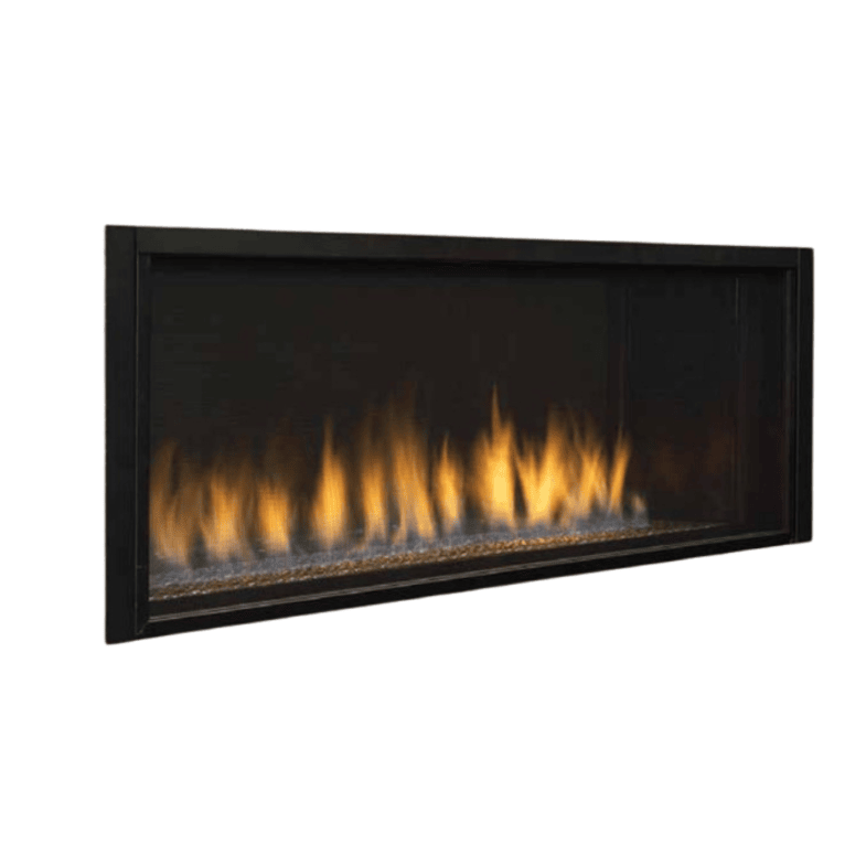 Superior DRL4500 Series 43 Inch Linear Contemporary Direct Vent Gas Fireplace in Electronic Ignition Flame