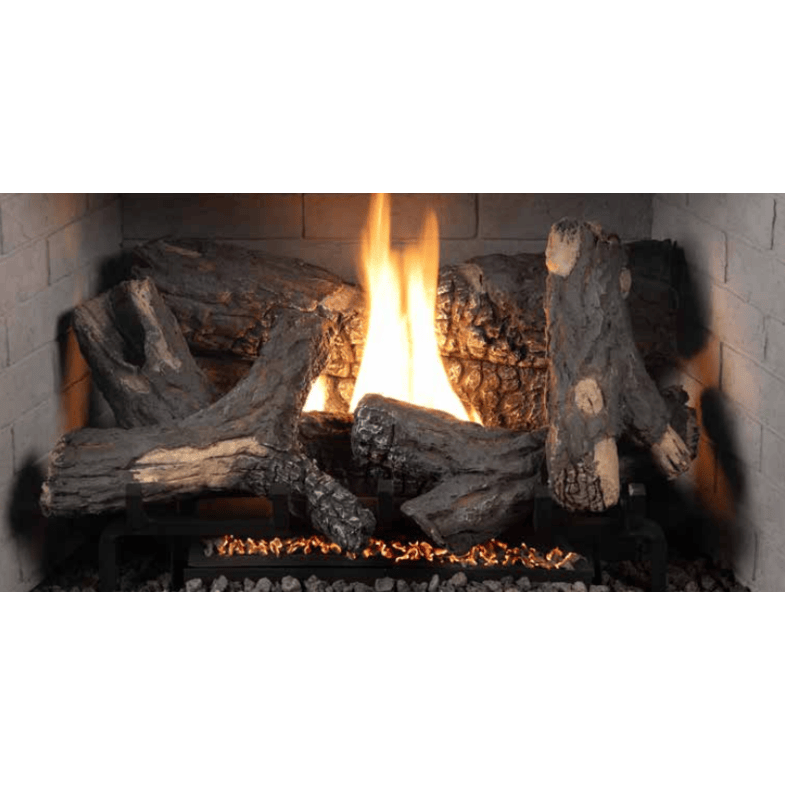 Superior DRT4000 Series 40 Inch Traditional Direct Top Vent Gas Fireplace in IPI Ignition Flame