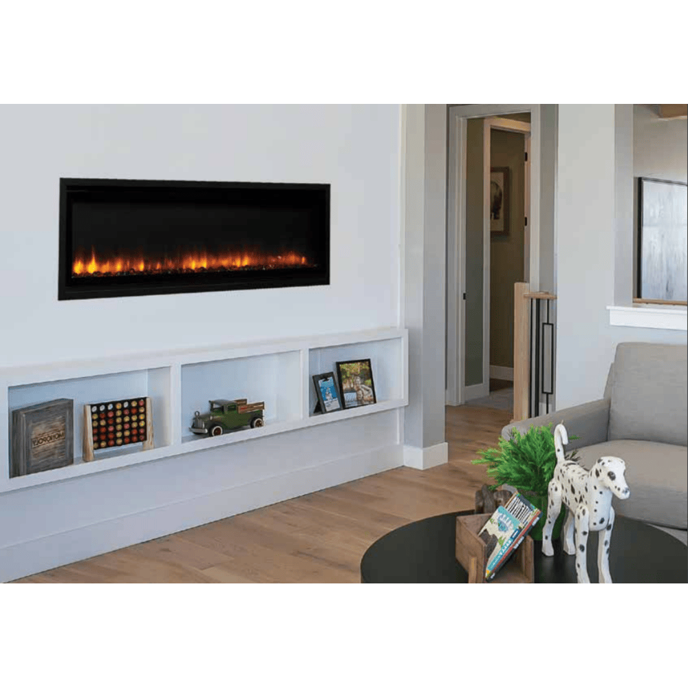 Superior ERL2000 Series 45 Inch Linear Electric Fireplace Attached