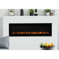 Superior ERL2000 Series 55 Inch Linear Electric Fireplace Attached