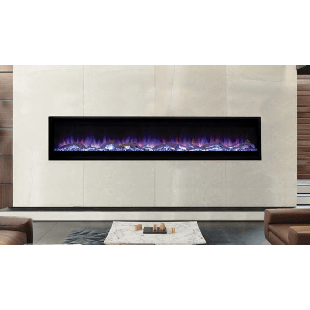 Superior ERL3000 Series 60 Inch Linear Electric Fireplace Attached