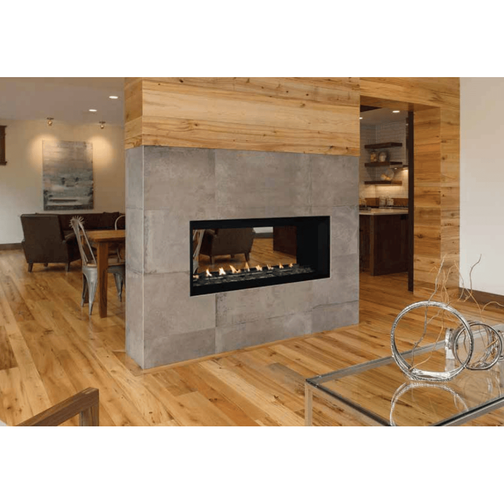 Superior VRL6000 Series 48 Inch Linear Contemporary Vent-Free Gas Fireplace in Electronic Ignition Attached