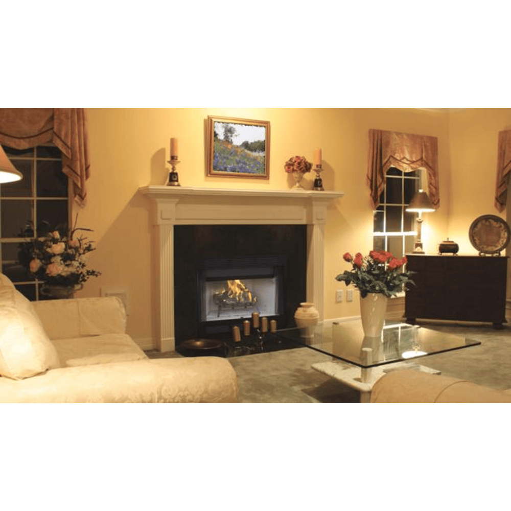 Superior WCT20000 Series Traditional Louvered Insulated Wood Burning Fireplace Attached