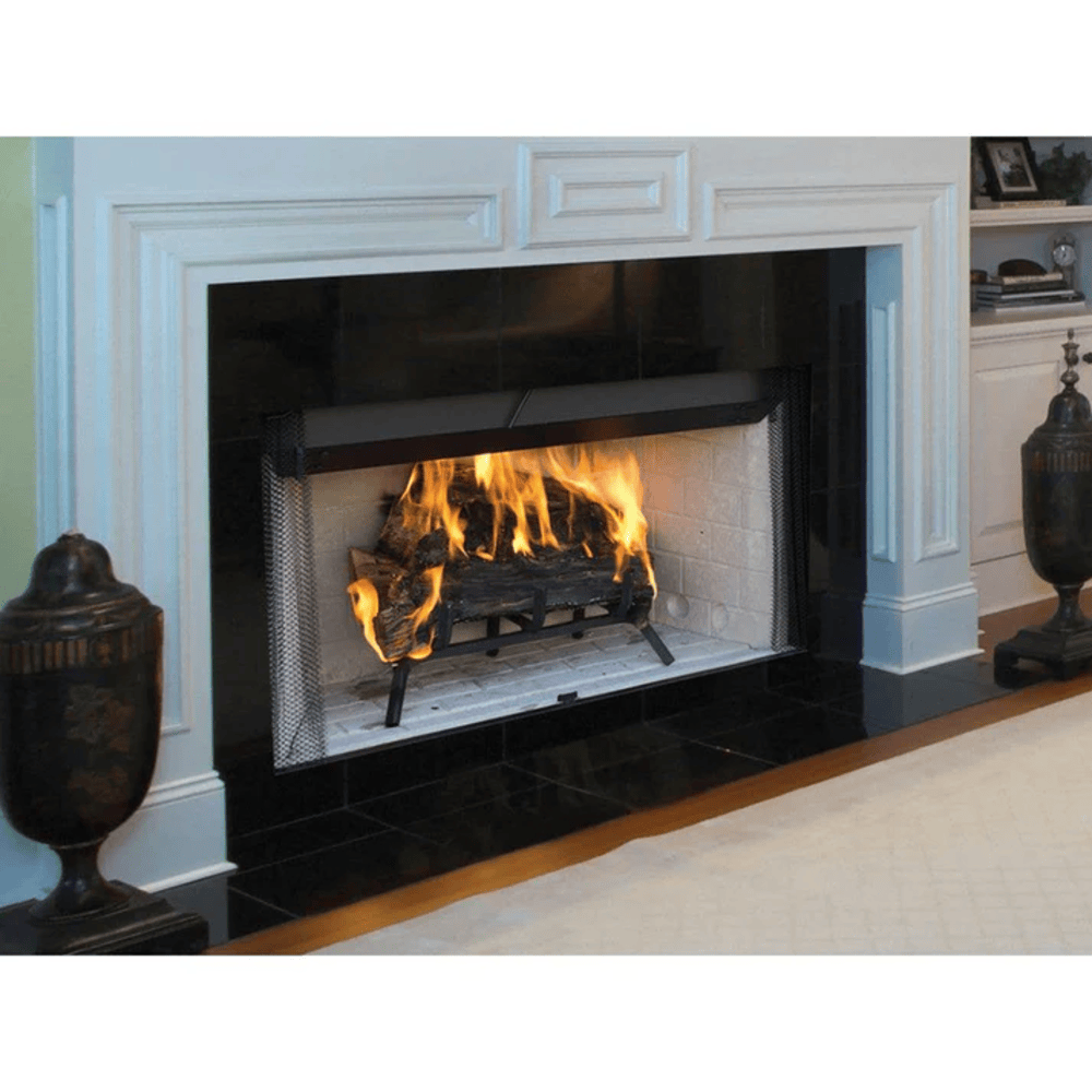 Superior WRT3000 Series Traditional Radiant Insulated Wood Burning Fireplace Attahced
