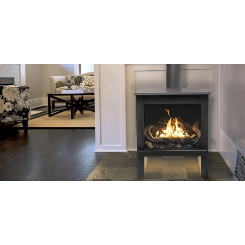 True North TN24 Direct Vent Gas Stove Attached